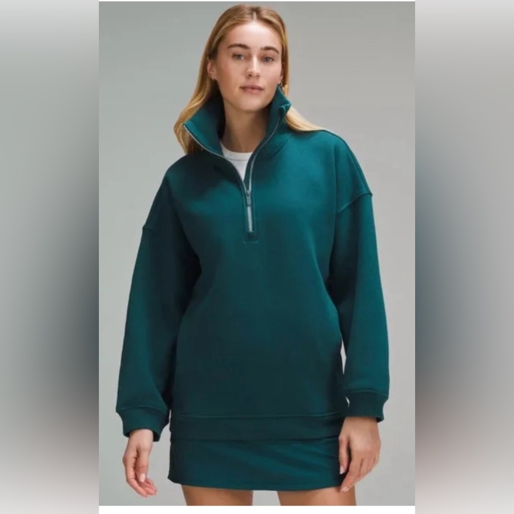 Lululemon Thick Fleece Half-Zip. (Size XS / S)